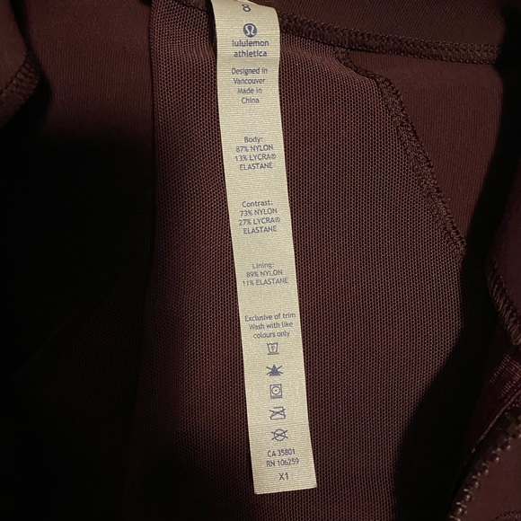 Lululemon Define lace jacket size 8 - Picture 4 of 9